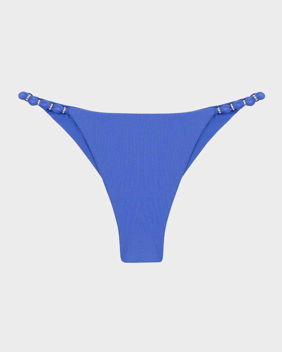 Solid Beads Cheeky Bikini Bottoms